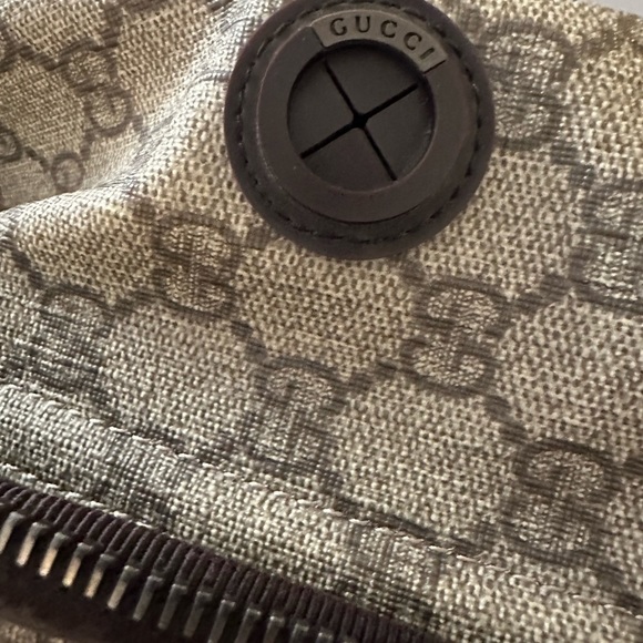 Gucci Interlocking G Backpack GG Coated Canvas Medium - Picture 15 of 16